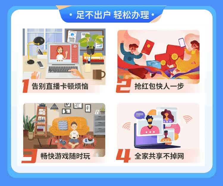 南宁移动容融合【49元60G通用＋200分钟＋1000M融合宽带】 详情图 3