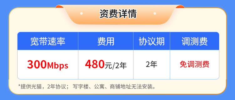 重庆广电单宽【480元300M2年】 详情图 1