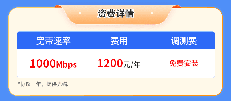浙江广电单宽【1200元1000M】 详情图 1